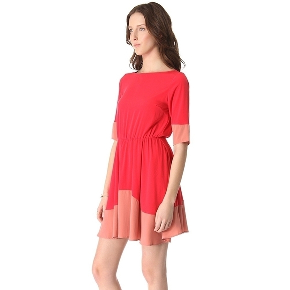 BB Dakota Coralie Colorblock Dress size M - Picture 1 of 8